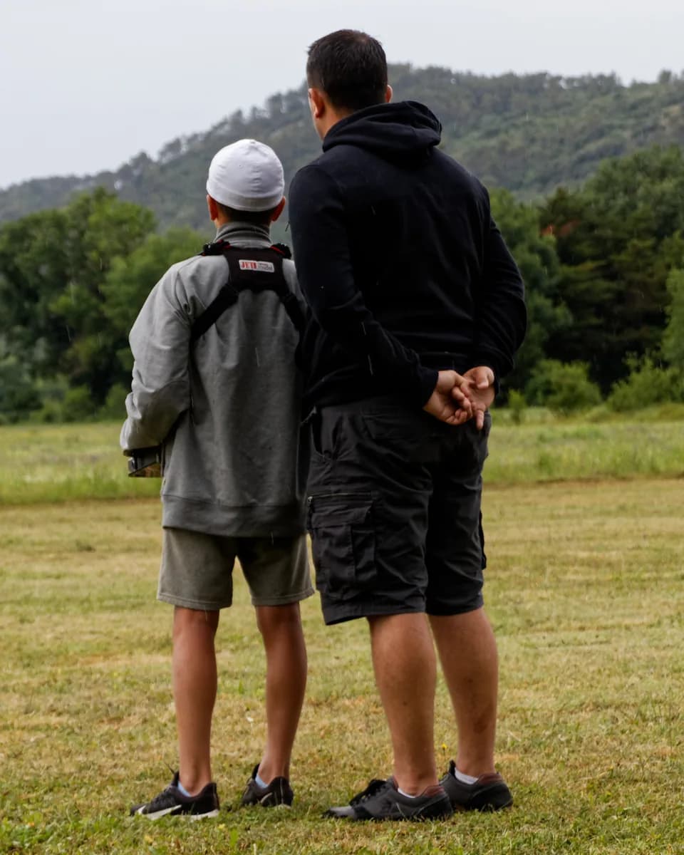 Father–son cohort group session